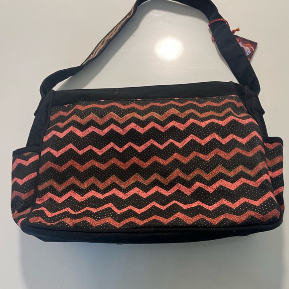 Laurel Burch Native Horses Medium Tote Bag - Picture 5 of 8